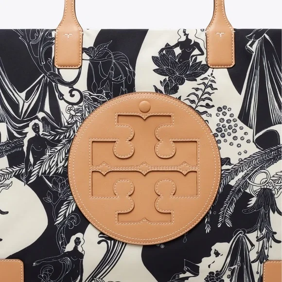 Tory Burch Ella Printed Tote Bag - Picture 4 of 5